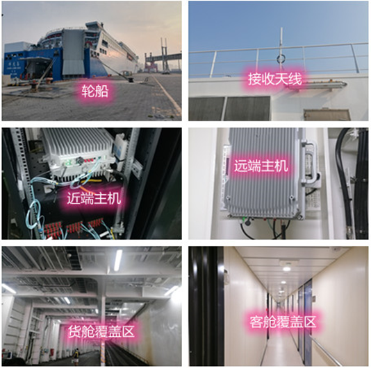  大通海上游轮轮船渔船覆盖案例